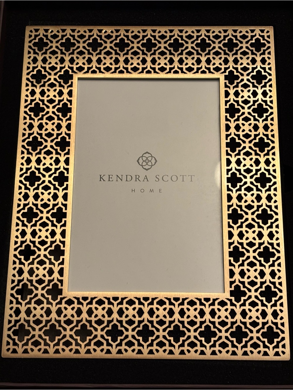 Kendra Scott Home Gold Filigree Frame